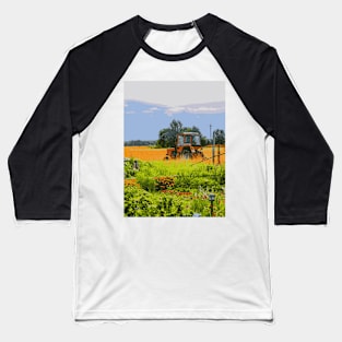 Farm Field - Landscape Baseball T-Shirt